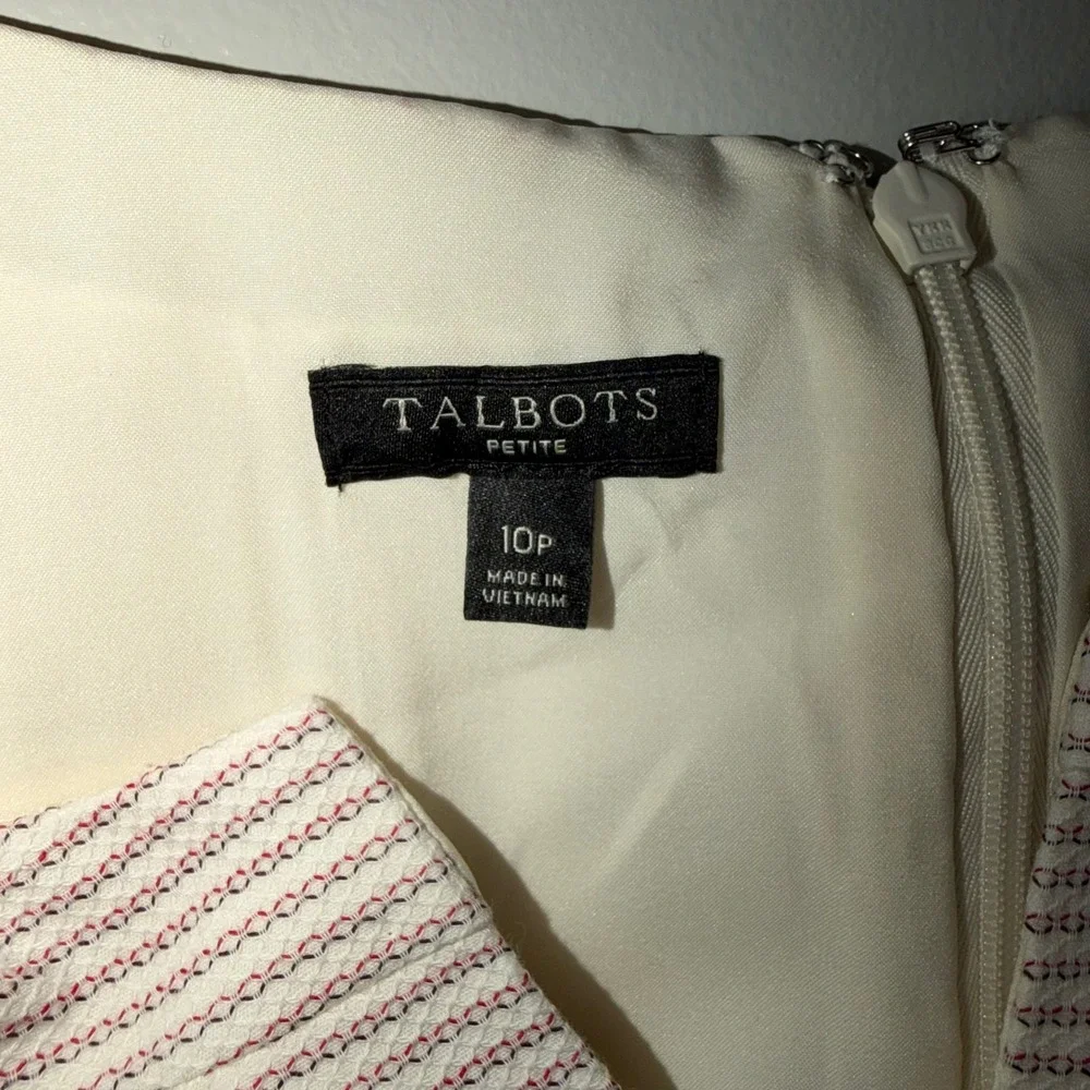 Talbots Womens Dress Sleeveless Business Career Office Sheath Minimalist Classic - Picture 6 of 6